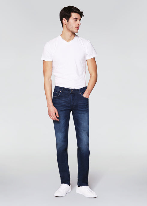 CONBIPEL MENS STRAIGHT FIT JEANS | DENIM BLUE