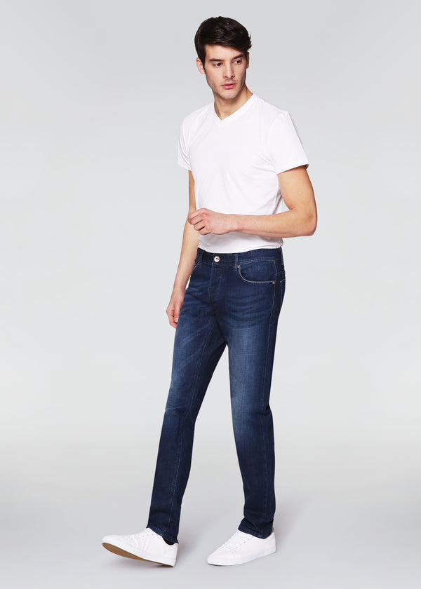 CONBIPEL MENS STRAIGHT FIT JEANS | DENIM BLUE