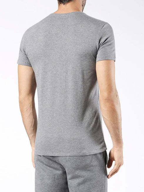 Diesel Crew Neck Grey T-Shirt – Soft, Stretchable & Stylish