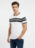 SCOTT JAMES PREMIUM MEN'S V-NECK T-SHIRT | WHITE