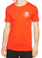 DIESEL MEN’S CLASSIC ORANGE ROUND NECK T-SHIRT