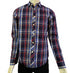 DIESEL JEANS. WAYNE CHECK SHIRT MEN | NAVY CHECK