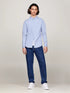 TOMMY HILFIGER - STRETCH SLIM FIT POPLIN SHIRT | SKY BLUE