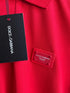 DOLCE & GABBANA MEN SLIM FIT CLASSIC POLO SHIRT | RED