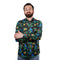 SORBINO-FINE QUALITY-TROPICAL PRINT-COTTON SHIRT