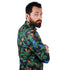 SORBINO-FINE QUALITY-TROPICAL PRINT-COTTON SHIRT