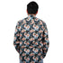 SORBINO-FINE QUALITY-TROPICAL FLORAL PRINT-COTTON SHIRT