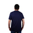GUESS FRONT LOGO REGULAR FIT T-SHIRT | D.BLUE