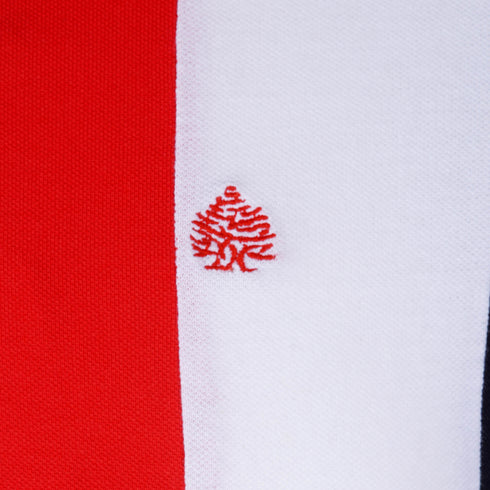 SPRINGFIELD. SLIM FIT-MENS STRIPS POLO | BLACK