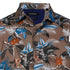 SORBINO-FINE QUALITY-TROPICAL FLORAL PRINT-COTTON SHIRT