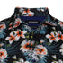 SORBINO-FINE QUALITY-TROPICAL FLORAL PRINT-COTTON SHIRT