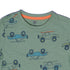 HEMA KIDS T SHIRTS CARS | LIGHT GREEN