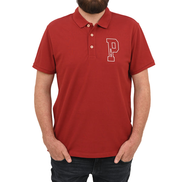 PEPE JEANS LONDON JET COTTON POLO SLIM FIT | MAROON