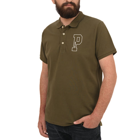 PEPE JEANS LONDON JET COTTON POLO SLIM FIT | DARK GREEN