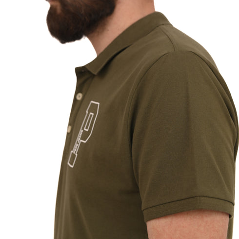 PEPE JEANS LONDON JET COTTON POLO SLIM FIT | DARK GREEN
