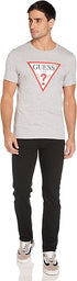 GUESS MENS CN SS ORIGINAL LOGO T-SHIRT | GREY