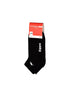 KAPPA- 3 PAIRS OF HALF SOCKS MAN-WOMAN-UNISEX | BLACK