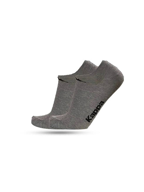 KAPPA - 3 PAIRS OF HALF SOCKS MAN-WOMAN-UNISEX | GREY