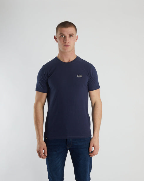 DIESEL BASIC CADEN O-NECK T-SHIRT | NAVY