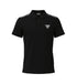 PRADA PIQUE MEN'S POLO EMBROIDERY LOGO | BLACK