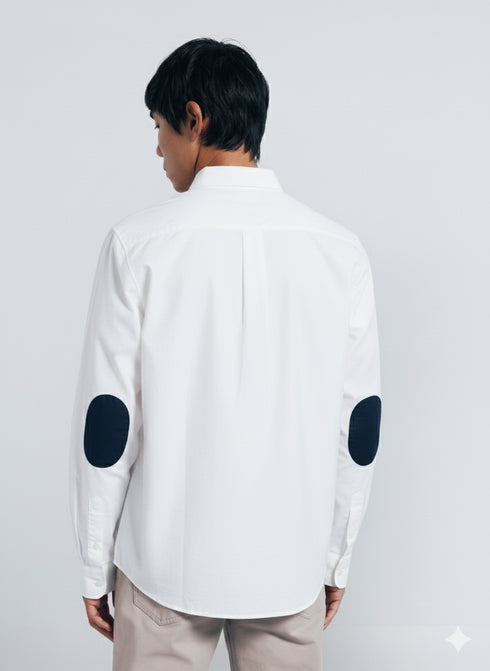 SPRINGFIELD OXFORD SHIRT – REGULAR FIT | WHITE