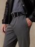Gray Banana Republic Athletic Rapid chino pants, sleek and comfortable.