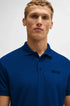 HUGO BOSS PADDY STRETCH-COTTON POLO SHIRT | ROYAL BLUE