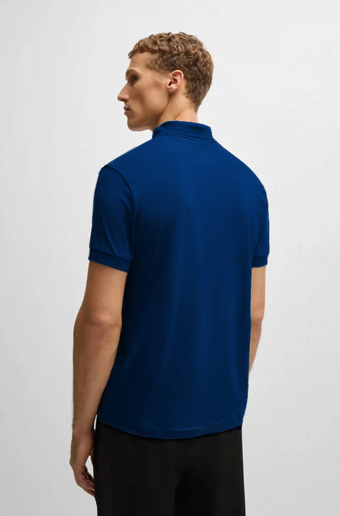 HUGO BOSS PADDY STRETCH-COTTON POLO SHIRT | ROYAL BLUE