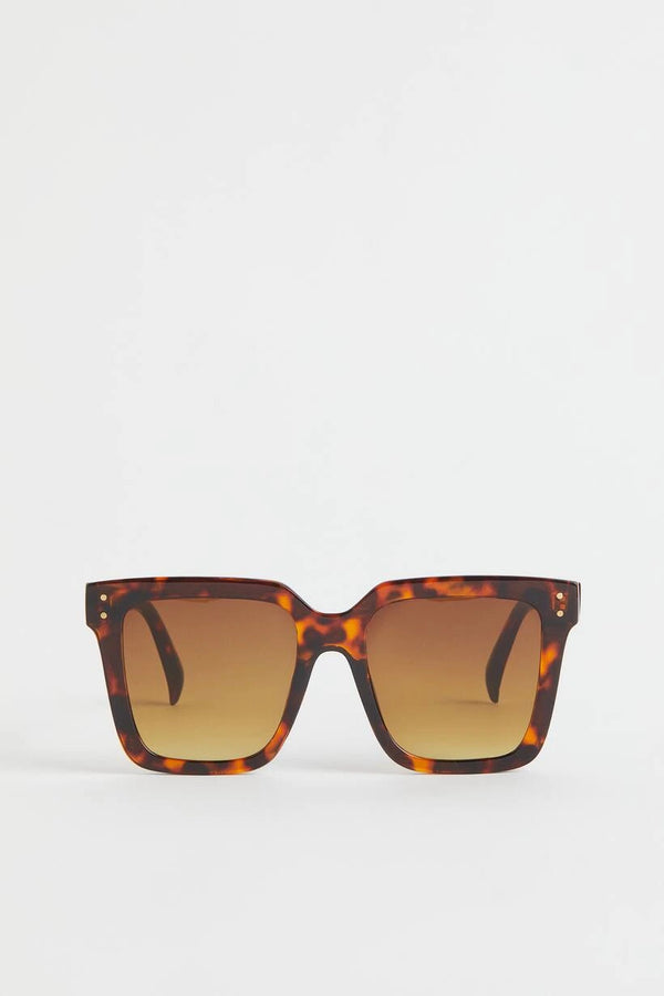 H&M Square Shaped Sunglasses – Brown Tortoiseshell for men & women