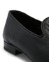 BILLIONAIRE CREST DEERSKIN LOAFERS | BLACK