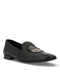 BILLIONAIRE CREST DEERSKIN LOAFERS | BLACK