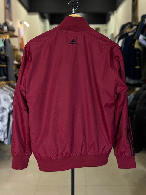 ADIDAS MEN’S REVERSIBLE WINTER JACKET TWO-SIDE WEAR | RED