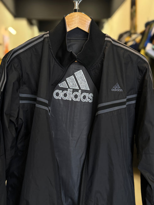 ADIDAS MEN’S REVERSIBLE WINTER JACKET TWO-SIDE WEAR | BLACK