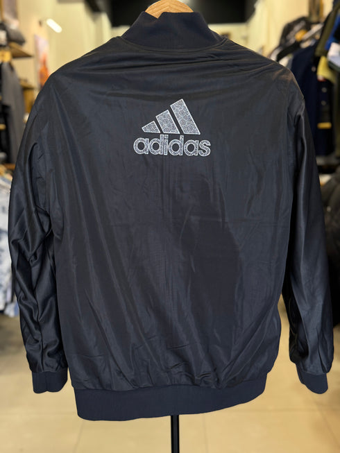 ADIDAS MEN’S REVERSIBLE WINTER JACKET TWO-SIDE WEAR | BLACK