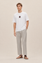 HERMES PARIS T-SHIRT LUXURY MERCERIZED COTTON | WHITE