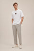 HERMES PARIS T-SHIRT LUXURY MERCERIZED COTTON | WHITE