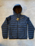 PORSCHE PREMIUM PUFFER JACKET FOR MEN | NAVY