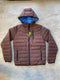 PORSCHE PREMIUM PUFFER JACKET FOR MEN | BROWN