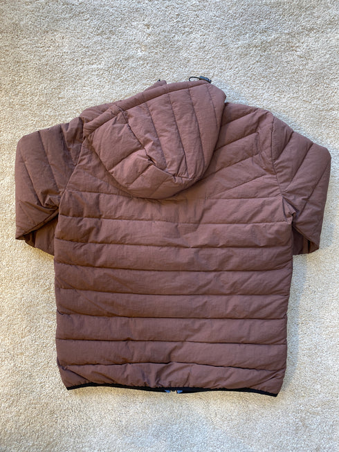 PORSCHE PREMIUM PUFFER JACKET FOR MEN | BROWN