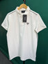 PRADA PIQUE MEN'S POLO EMBROIDERY LOGO | WHITE