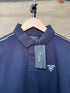 PRADA PIQUE MEN'S POLO EMBROIDERY LOGO | NAVY BLUE