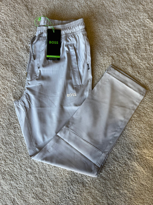 HUGO BOSS MEN'S TROUSERS | LIGHT GREY