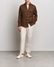 POLO RALPH LAUREN SLIM FIT LINEN SHIRT | CHOCOLATE BROWN