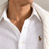 POLO RALPH LAUREN SLIM FIT LINEN SHIRT | WHITE