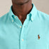 POLO RALPH LAUREN SLIM FIT LINEN SHIRT | NEW AQUA