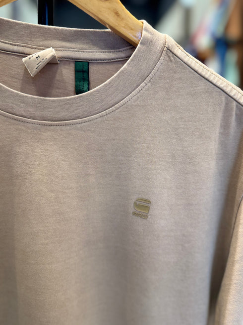 G-STAR SHORT SLEEVE T-SHIRT | LIGHT BROWN
