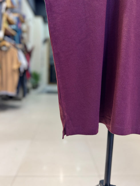 JACK & JONES PLAIN POLO | MAROON