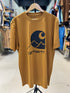 CARHARTT WIP S/S RELAXED FIT SHORT SLEEVE SCRIPT T-SHIRT | LIGHT BROWN