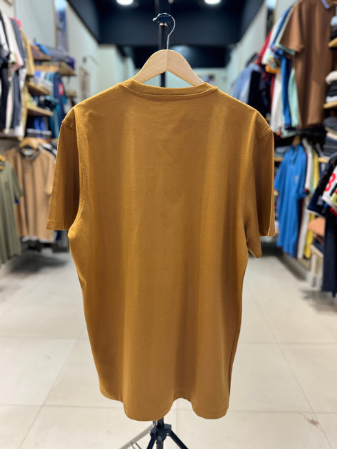 CARHARTT WIP S/S RELAXED FIT SHORT SLEEVE SCRIPT T-SHIRT | LIGHT BROWN