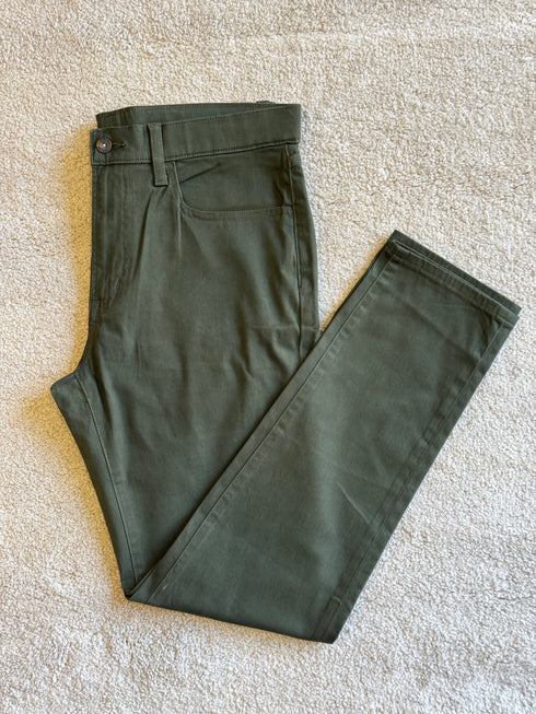 UNIQLO JEANS ULTRA STRETCH JEANS | DARK GREEN